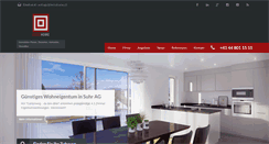 Desktop Screenshot of immohome.ch